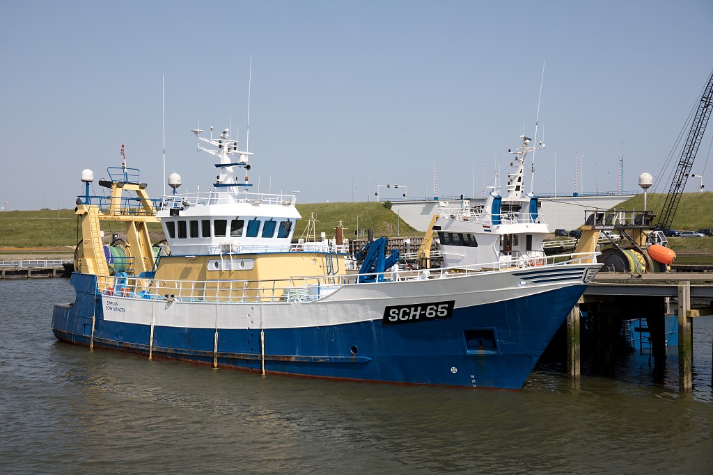 visserij industrie hdr stellendam yerseke kotter viskotter trawler visnet visnetten vloot vis vissen zierikzee